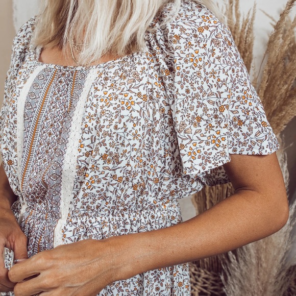 Shop Stevie Sansi Floral Dress - Picture 3 of 3